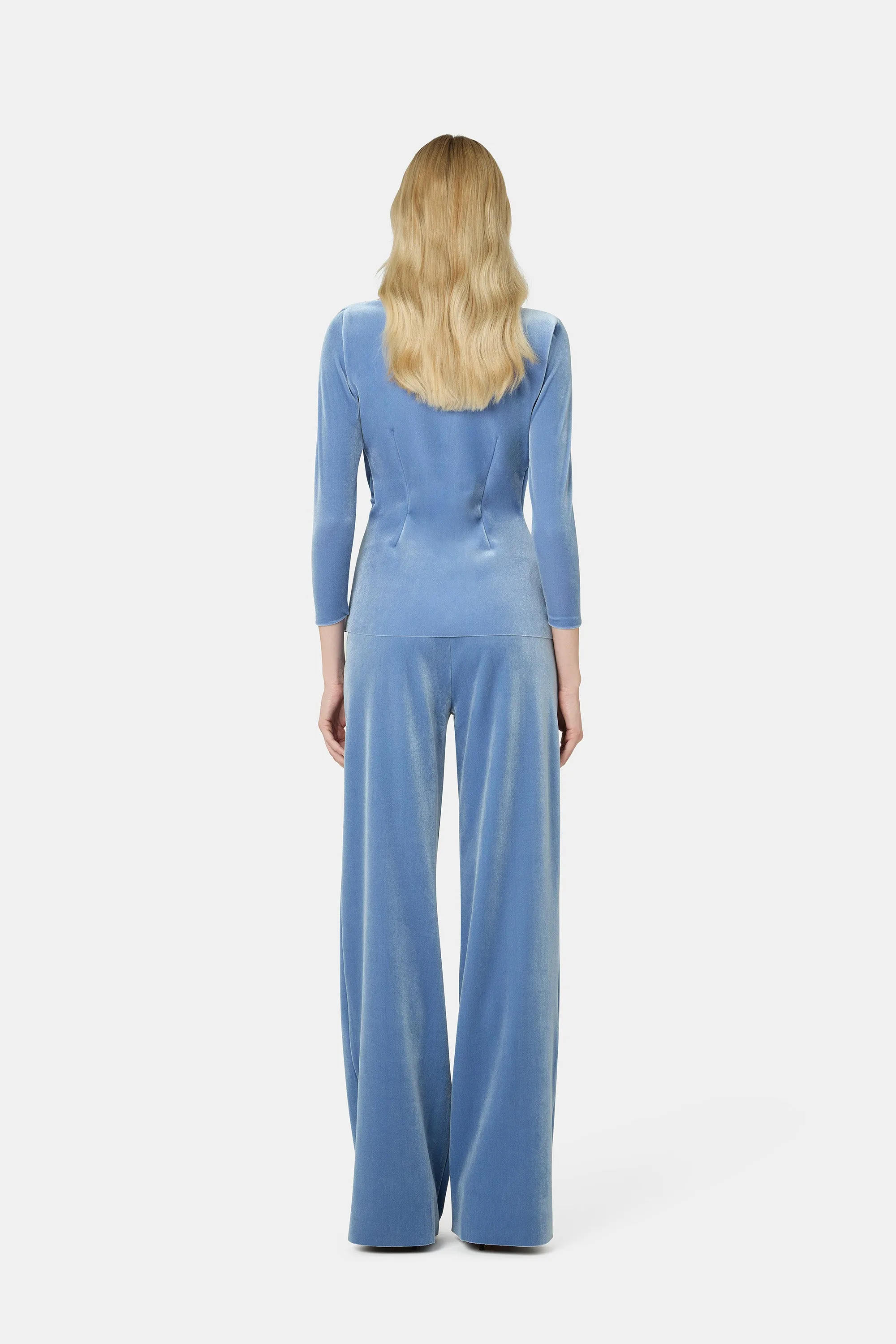 Meipel Velvet Top sold by Chiara Boni product image thumbnail 4