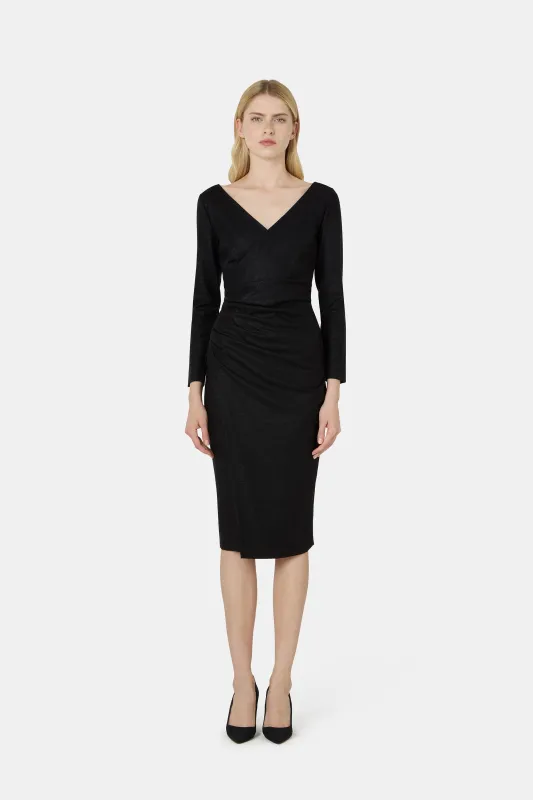 Yono Wool Midi Dress sold by Chiara Boni