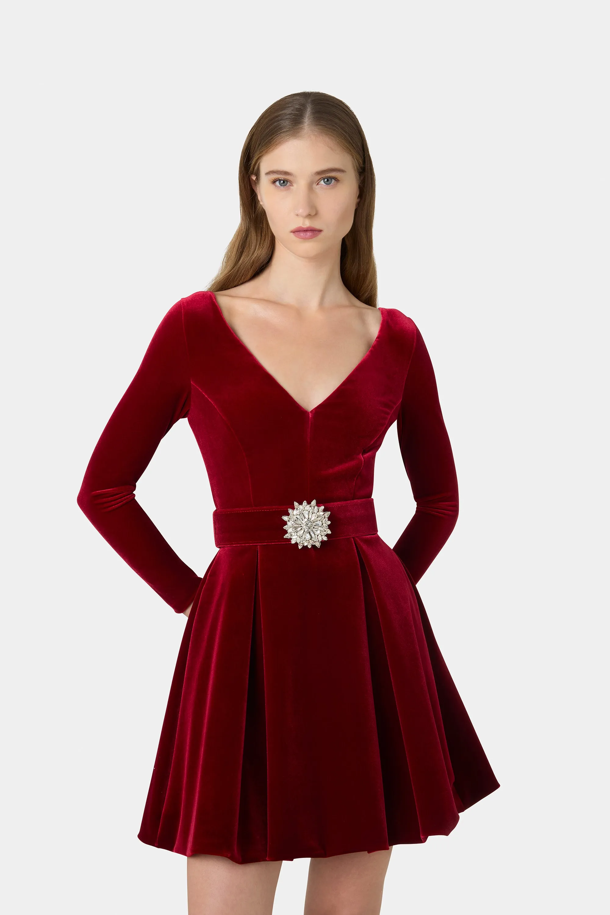 Apoxy Velvet Dress sold by Chiara Boni product image thumbnail 5