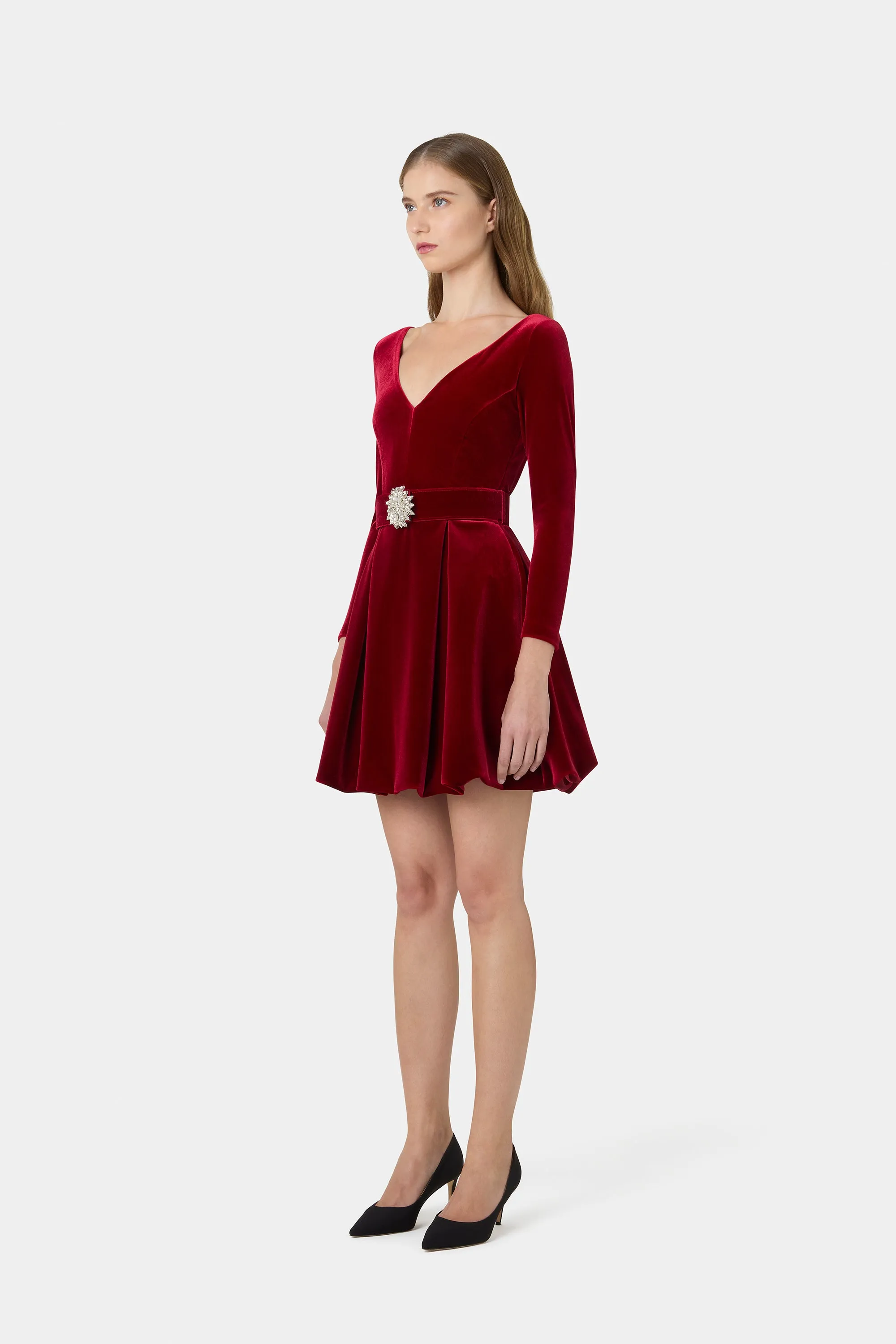 Apoxy Velvet Dress sold by Chiara Boni product image thumbnail 3