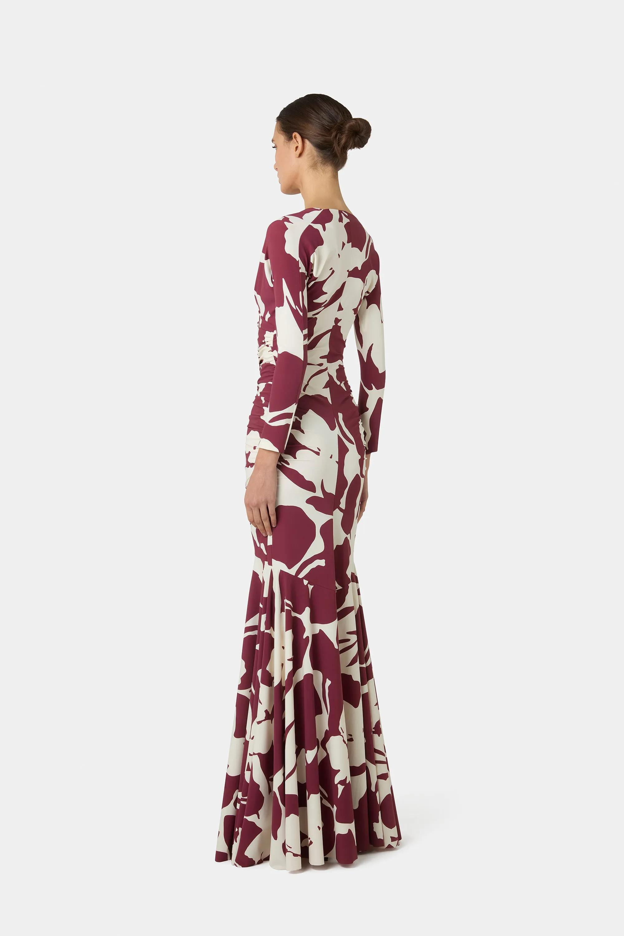 Riensen Printed Gown sold by Chiara Boni product image thumbnail 4
