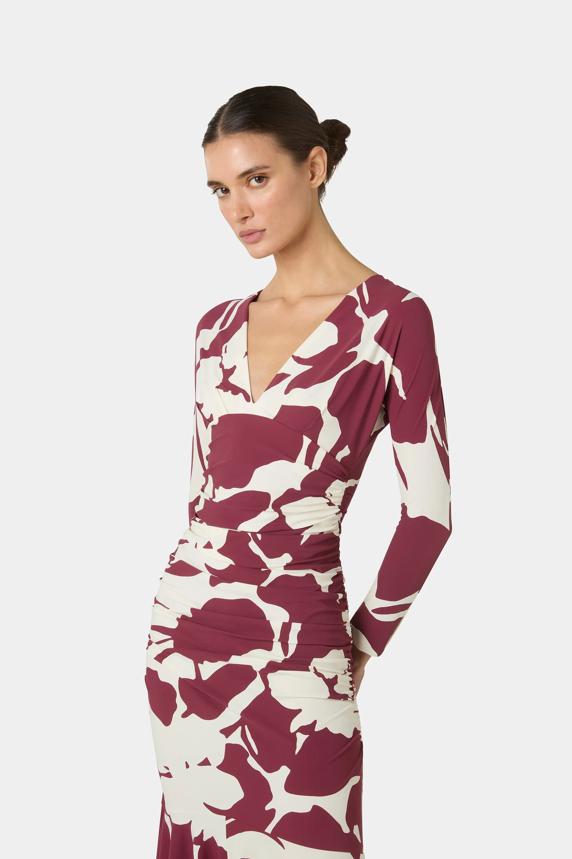 Riensen Printed Gown sold by Chiara Boni product image thumbnail 5
