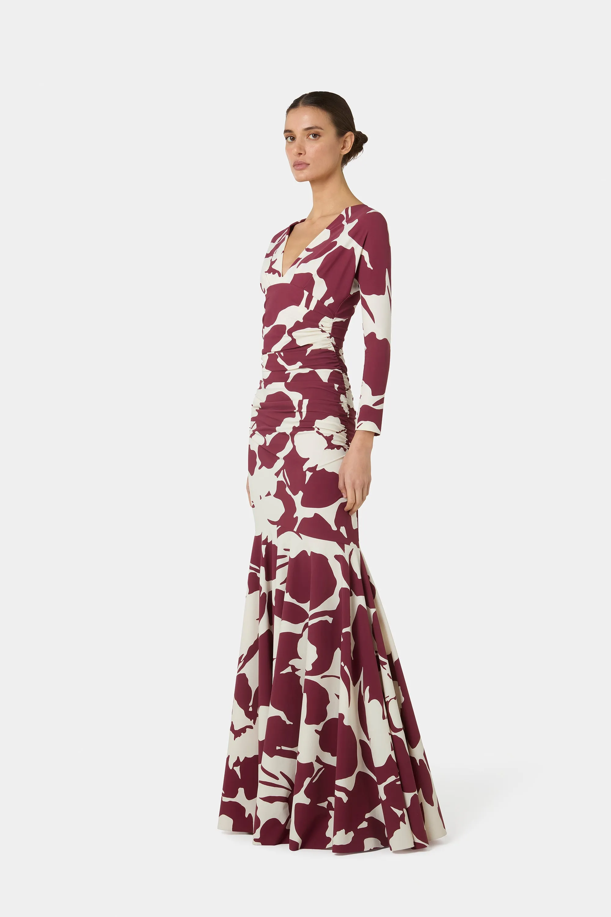 Riensen Printed Gown sold by Chiara Boni product image thumbnail 3