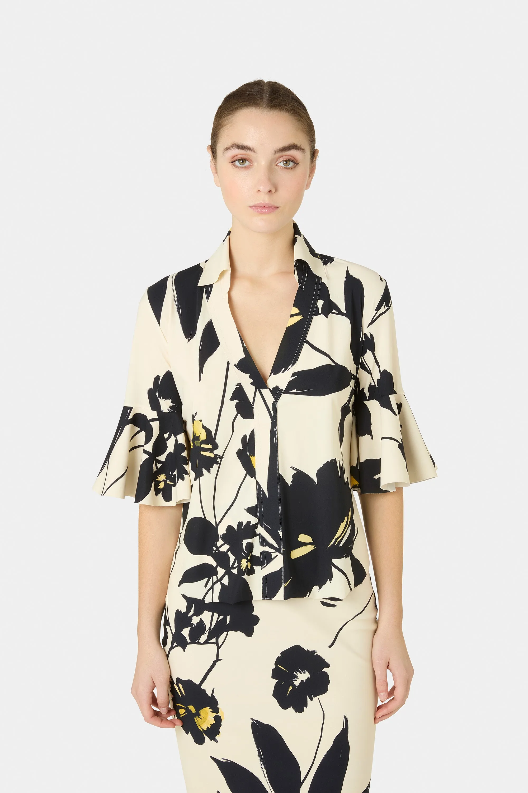 Jinza Printed Top sold by Chiara Boni product image thumbnail 5