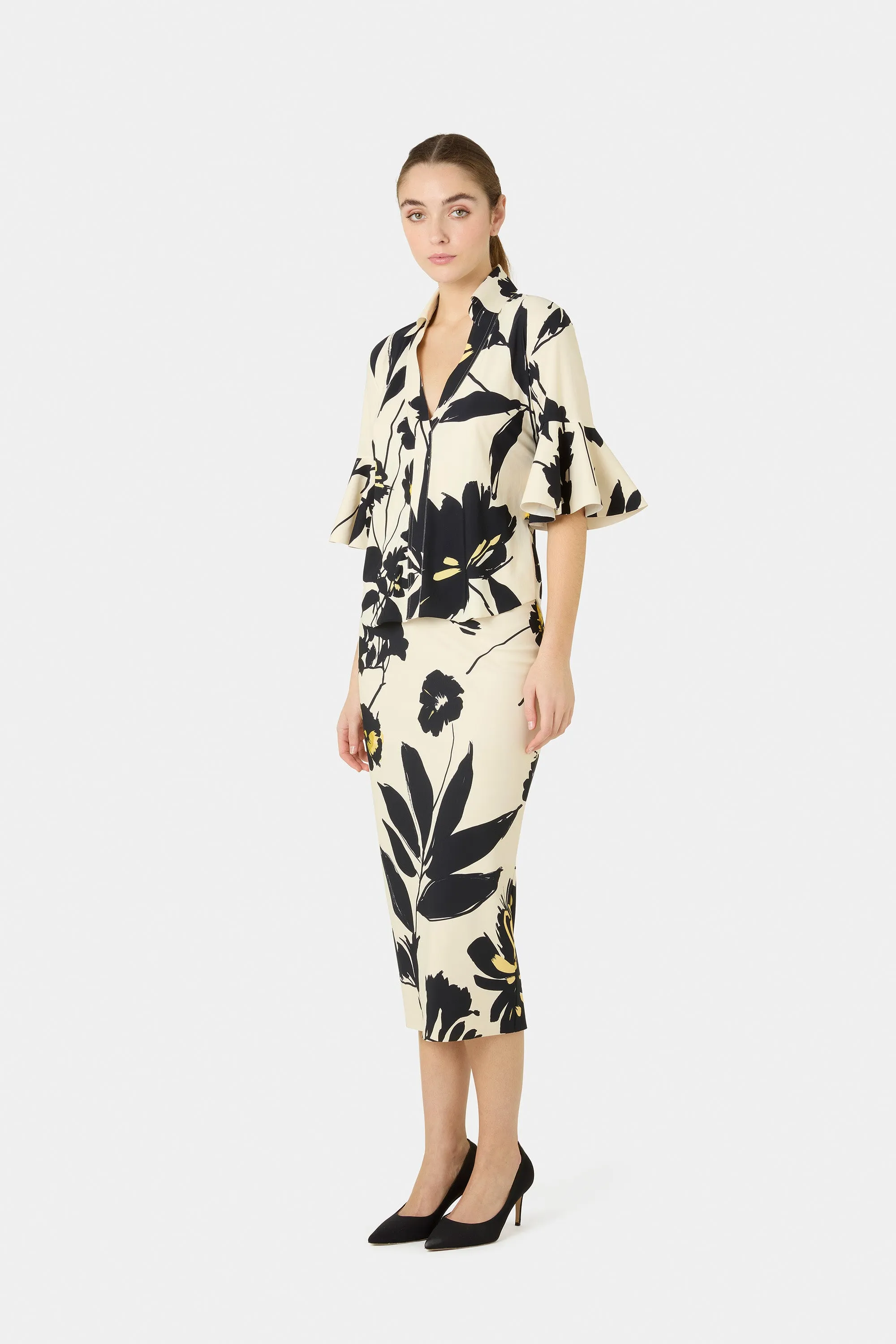 Jinza Printed Top sold by Chiara Boni product image thumbnail 3