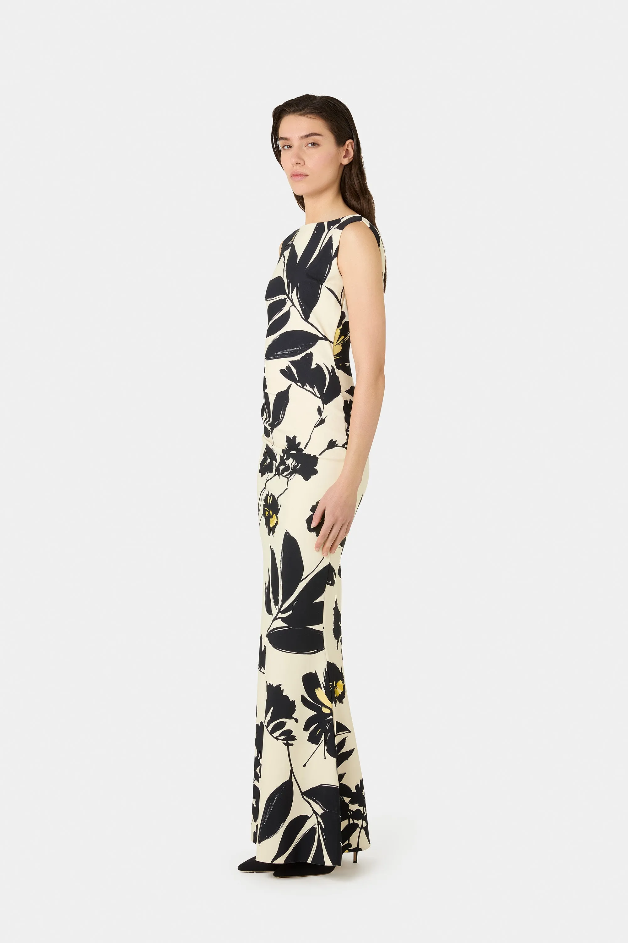 Ajour Printed Gown sold by Chiara Boni product image thumbnail 3