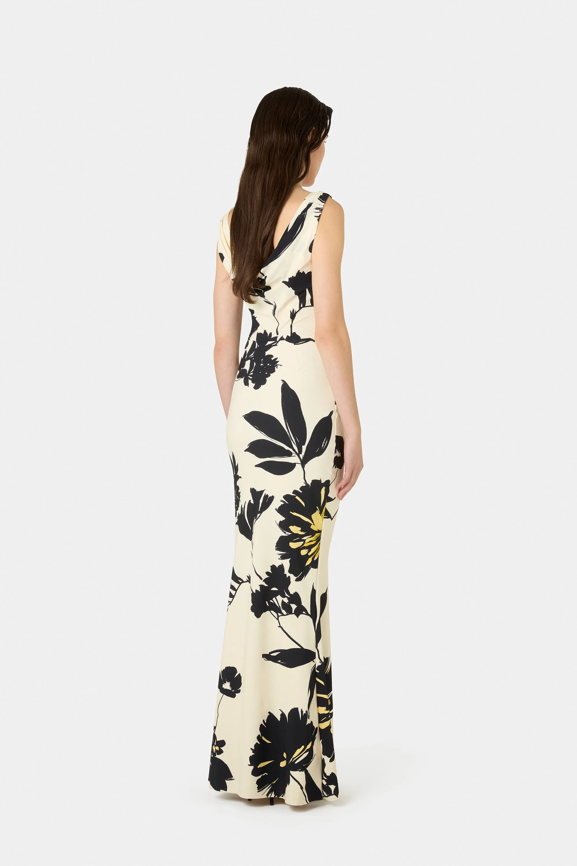 Ajour Printed Gown sold by Chiara Boni product image thumbnail 4