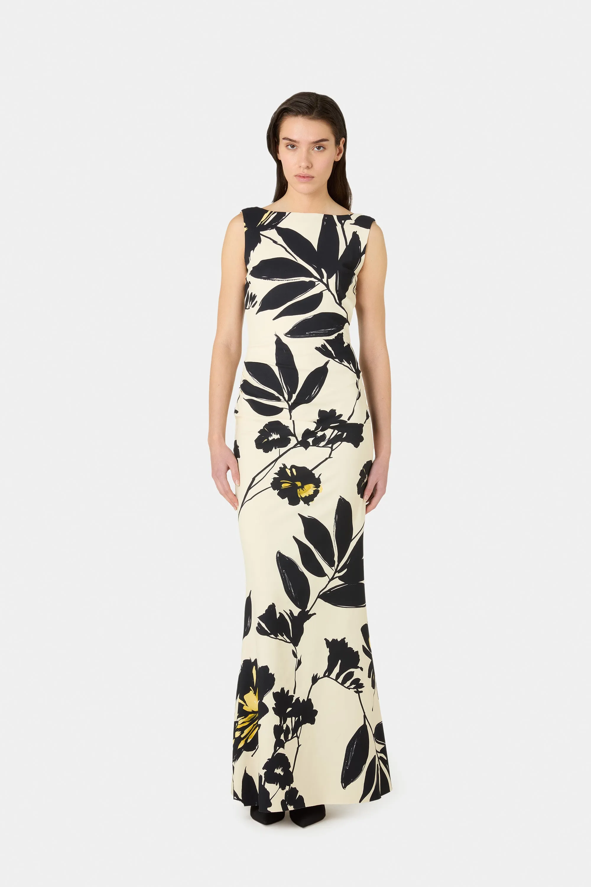 Ajour Printed Gown sold by Chiara Boni