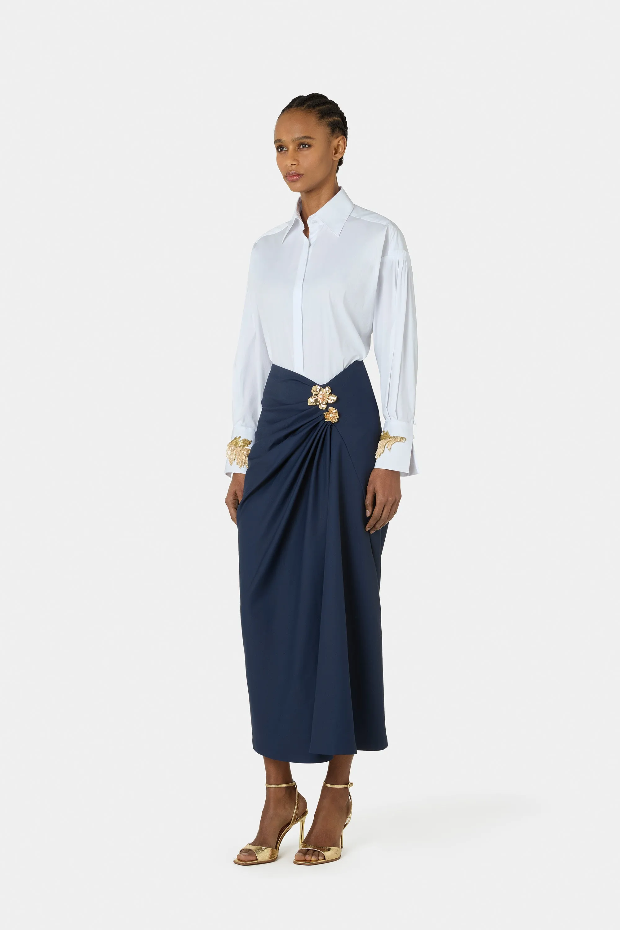Mahar Cotton Skirt sold by Chiara Boni product image thumbnail 3