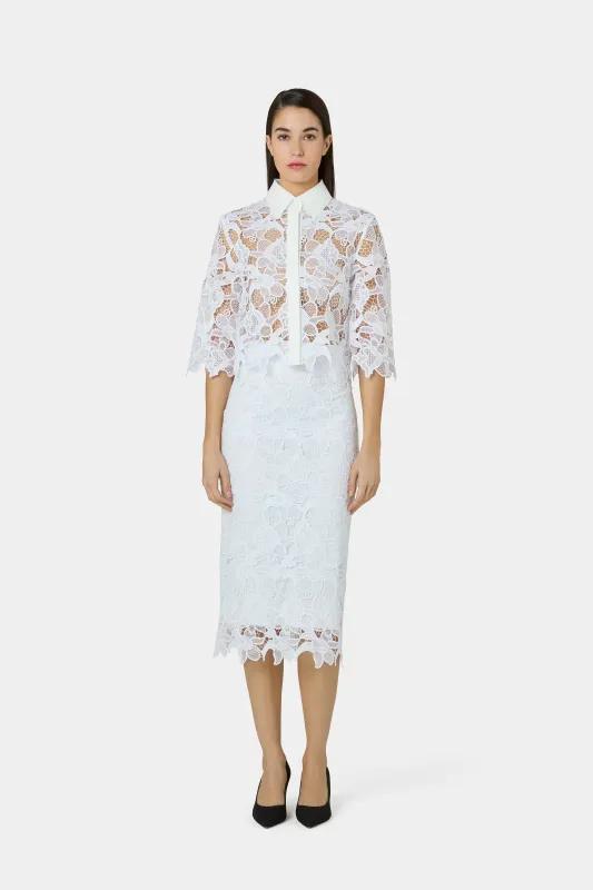 Euryd Lace Shirt made by Chiara Boni