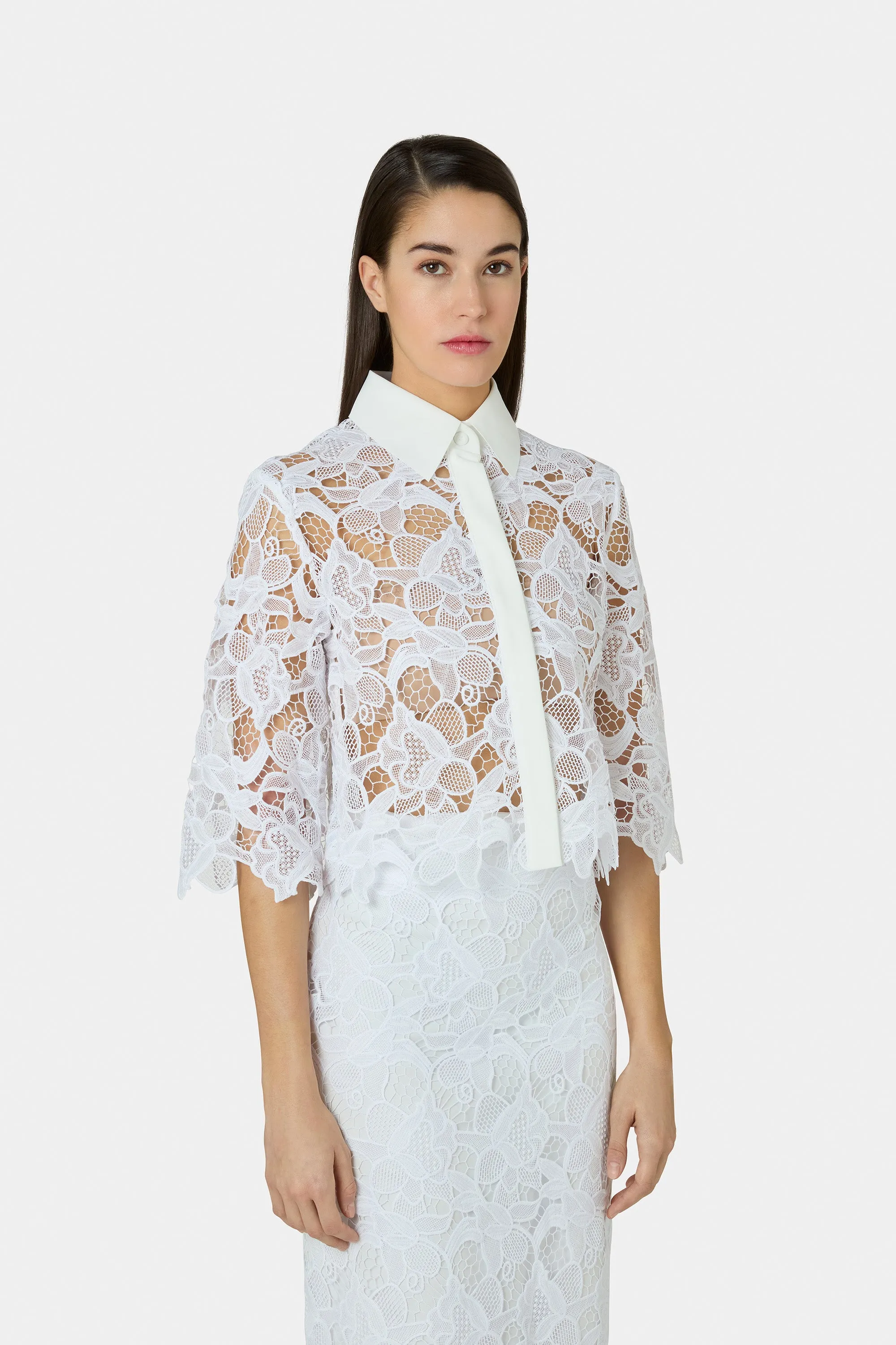 Euryd Lace Shirt sold by Chiara Boni product image thumbnail 5