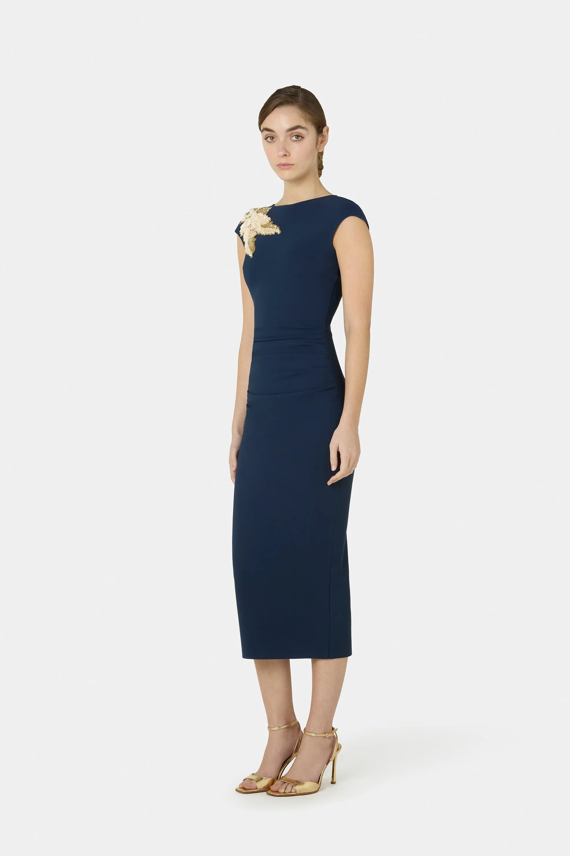 Hesupie Midi Dress sold by Chiara Boni product image thumbnail 3