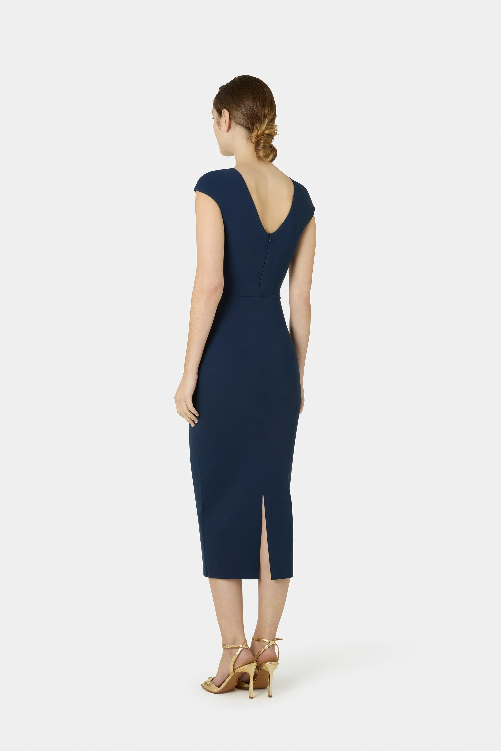 Hesupie Midi Dress sold by Chiara Boni product image thumbnail 4