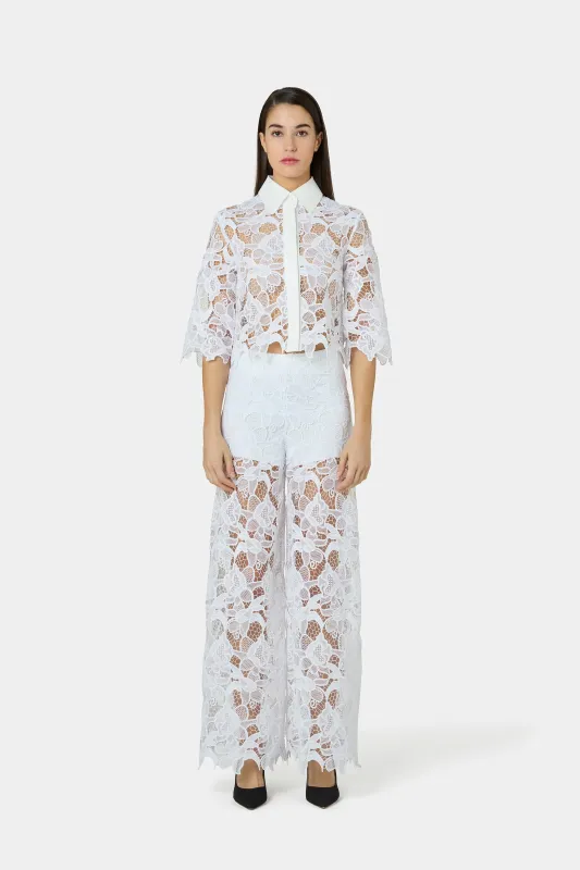 Emilka Lace Pants made by Chiara Boni