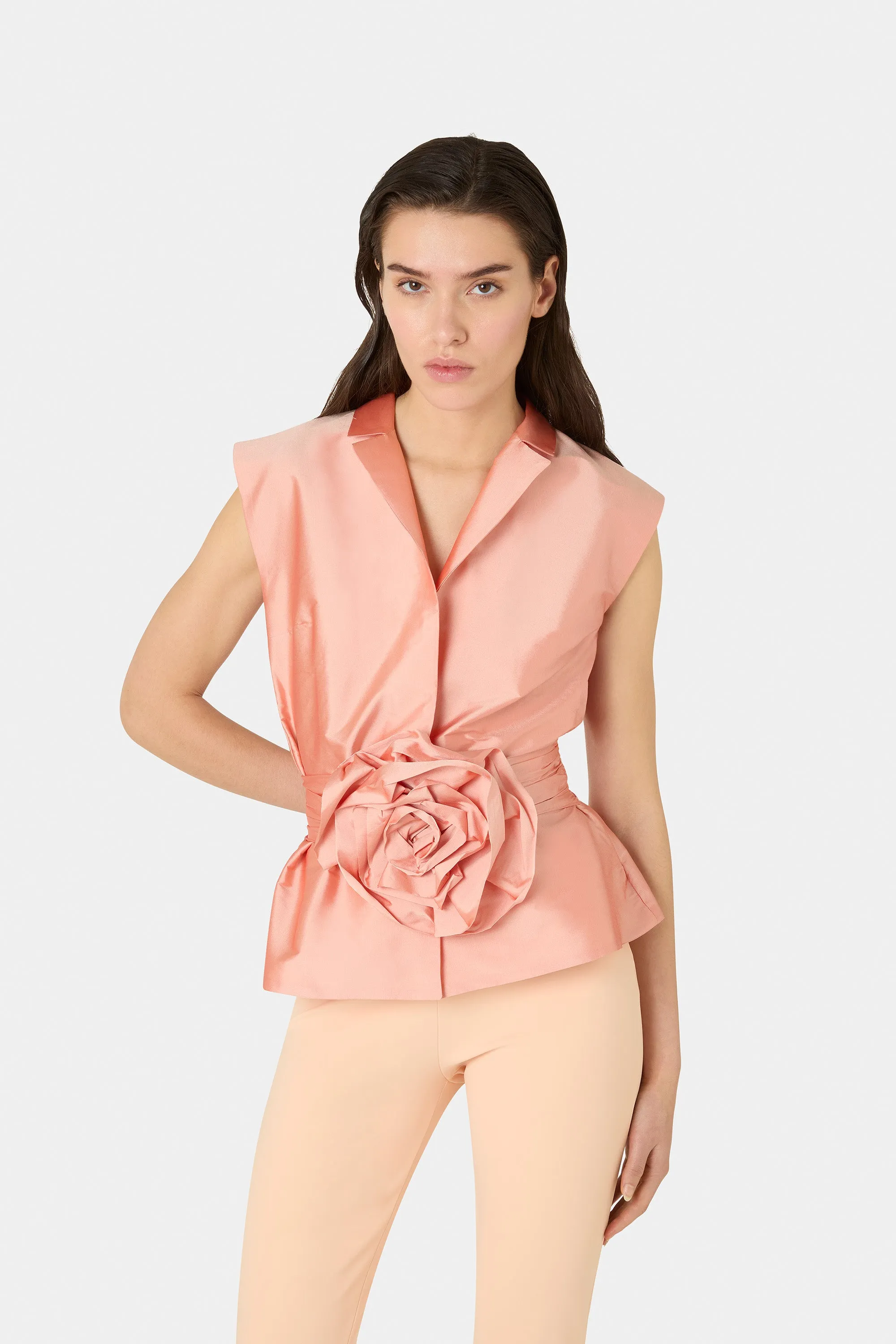 Berat Taffetà Top sold by Chiara Boni product image thumbnail 5