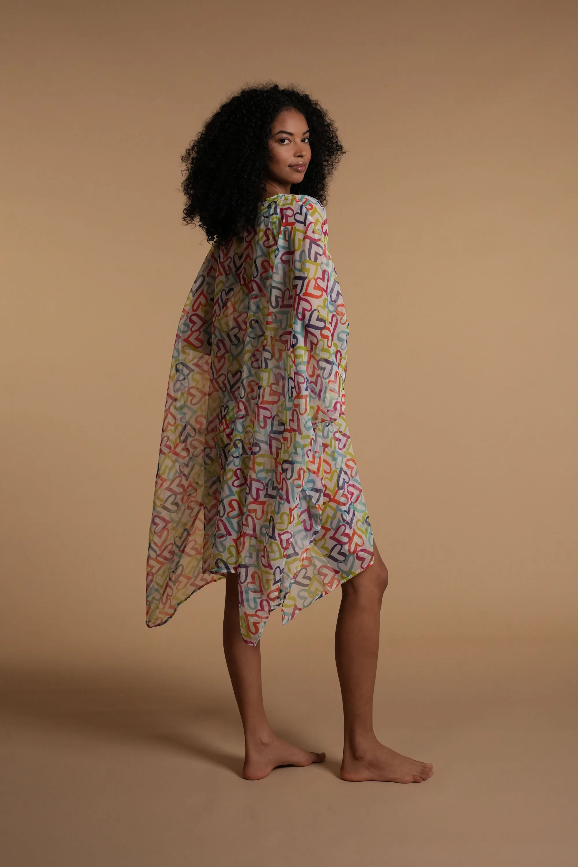 CHIFFON-FINA PRINTED COVER-UP sold by Chiara Boni product image thumbnail 4