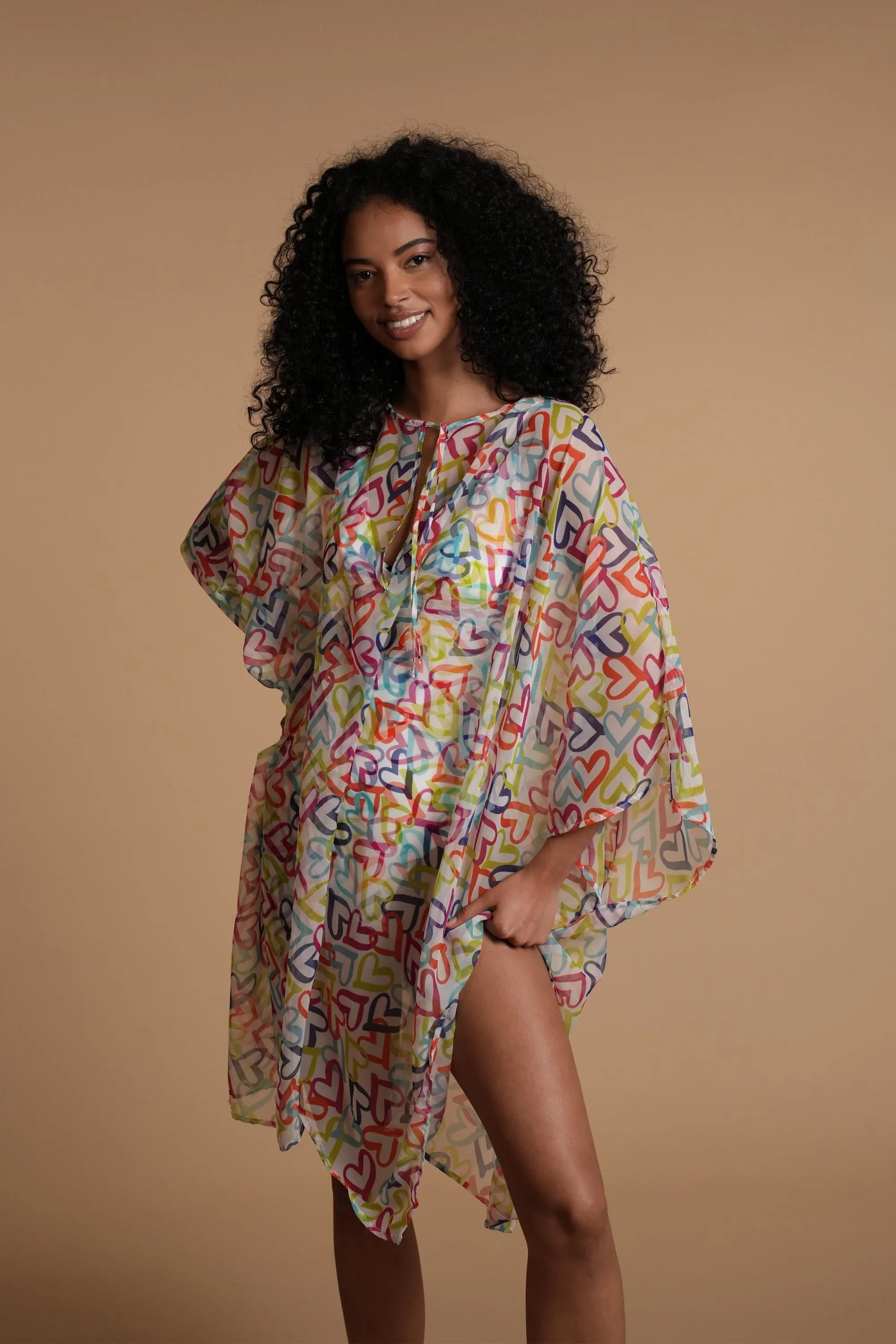 CHIFFON-FINA PRINTED COVER-UP sold by Chiara Boni product image thumbnail 5