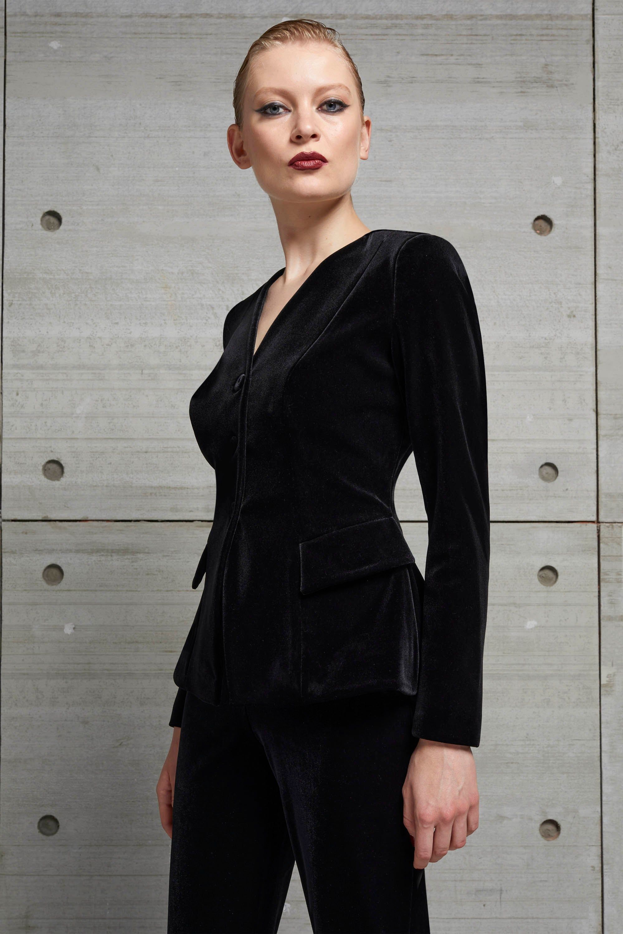 DEURA VELVET JACKET sold by Chiara Boni product image thumbnail 4