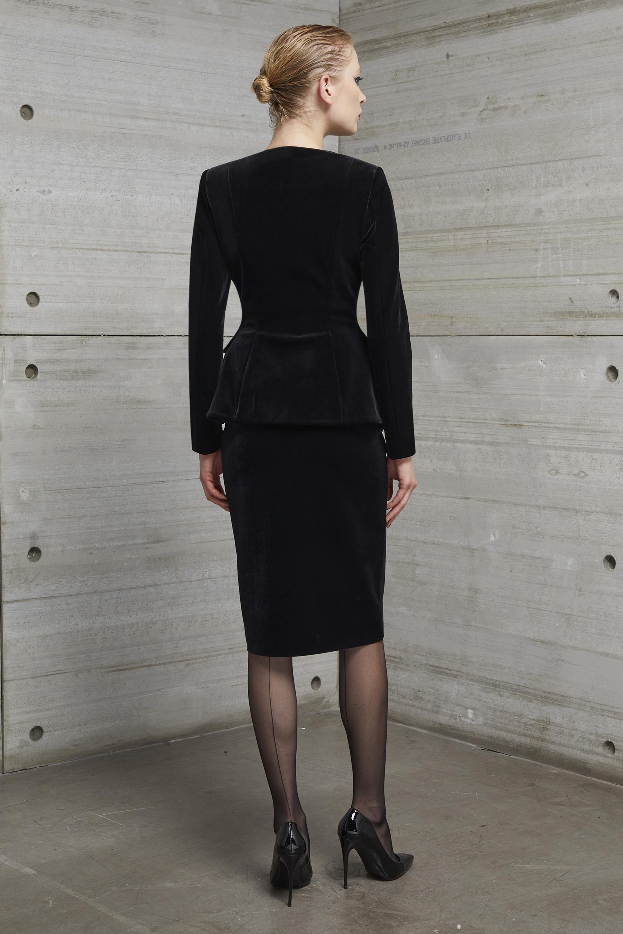 LUMI VELVET SKIRT sold by Chiara Boni product image thumbnail 2