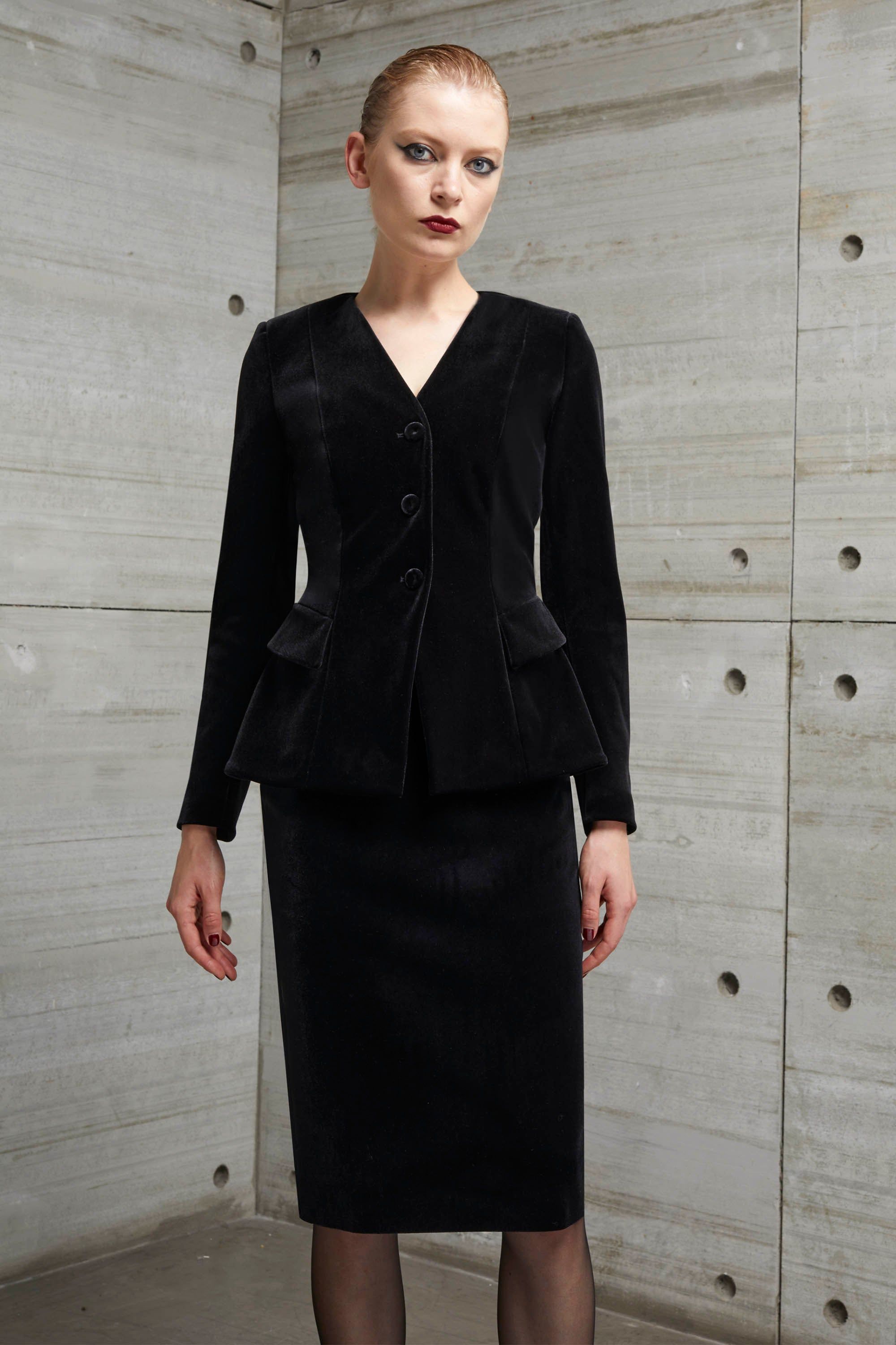 LUMI VELVET SKIRT sold by Chiara Boni product image thumbnail 3