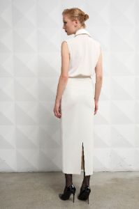 LUMINETTE MIDI SKIRT sold by Chiara Boni