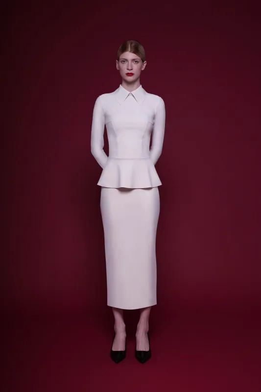 LUMINETTE MIDI SKIRT sold by Chiara Boni