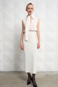 LUMINETTE MIDI SKIRT sold by Chiara Boni