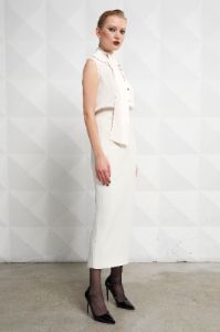 LUMINETTE MIDI SKIRT sold by Chiara Boni