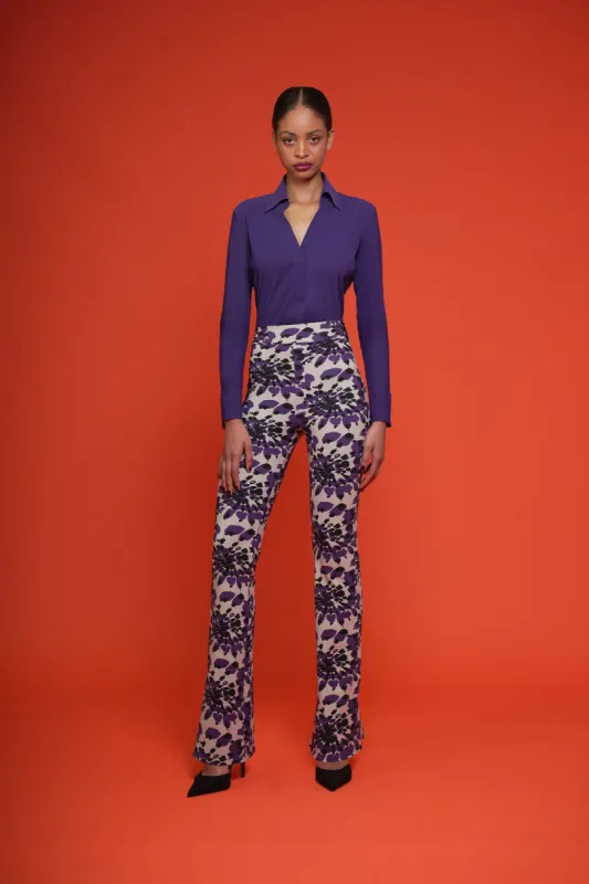 VENUSETTE HIGH WAISTED PRINTED PANTS sold by Chiara Boni
