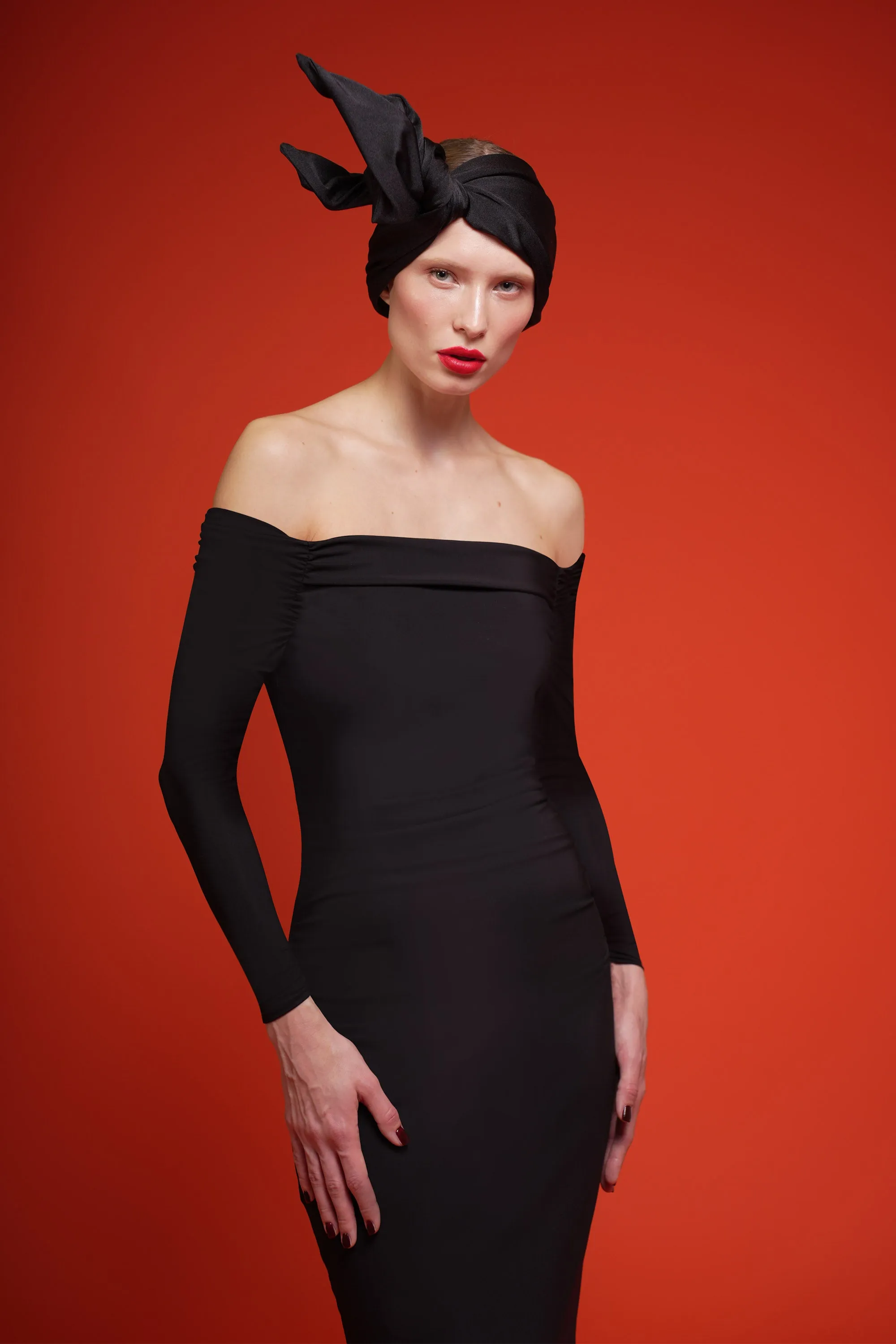 YU MIDI DRESS sold by Chiara Boni product image thumbnail 5