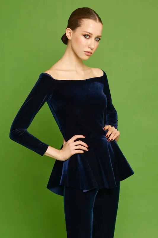 TUBA VELVET TOP sold by Chiara Boni
