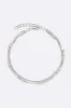 Janissa Silver Layer Chain Anklet Set sold by Chic Couture