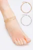 Janissa Silver Layer Chain Anklet Set sold by Chic Couture