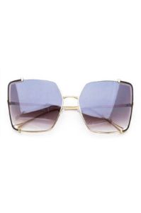 Alya Purple Gradient Big Frame Sunglasses sold by Chic Couture
