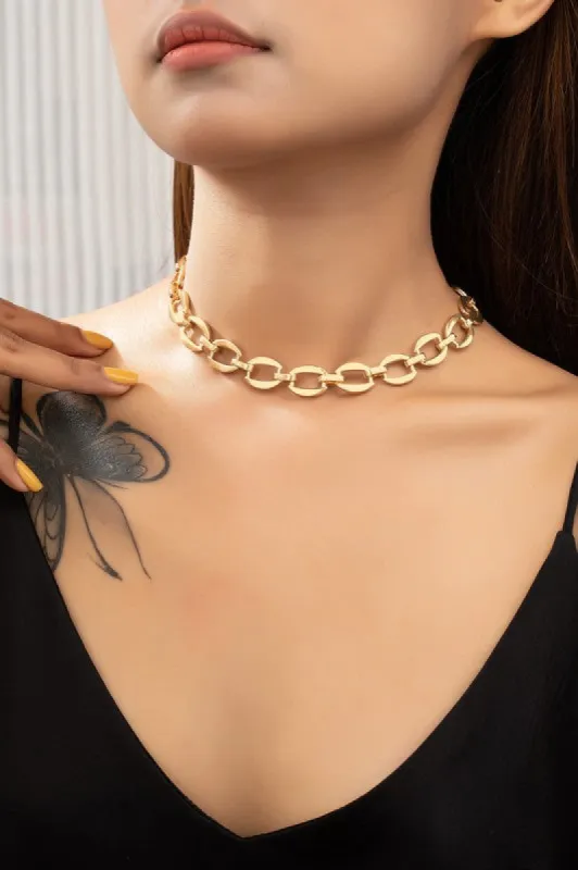*Rupert Chunky Link Chain Necklace sold by Chic Couture