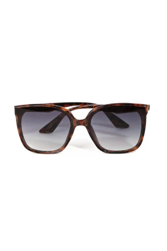 Marnie Tortoise Large Wayfarer Frame Sunglasses sold by Chic Couture