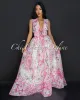 Calla Pink Floral Print Maxi Dress sold by Chic Couture