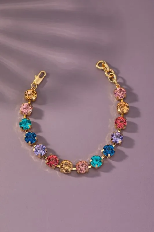 Amaya Multicolor Gemstone Bracelet sold by Chic Couture