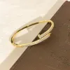 Maddy Sparkly Pave Nail Bracelet sold by Chic Couture