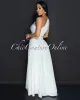 Ceci White Gold Accent Top & Skirt Two Piece Set sold by Chic Couture