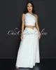 Ceci White Gold Accent Top & Skirt Two Piece Set sold by Chic Couture