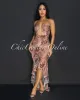 Abiona Mesh Ruffle Strapless Dress sold by Chic Couture