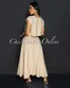 Desideria Mocha Crop Top & Maxi Skirt Set sold by Chic Couture