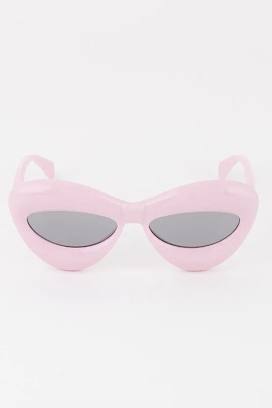 Laura Pink Balloon Sunglasses sold by Chic Couture