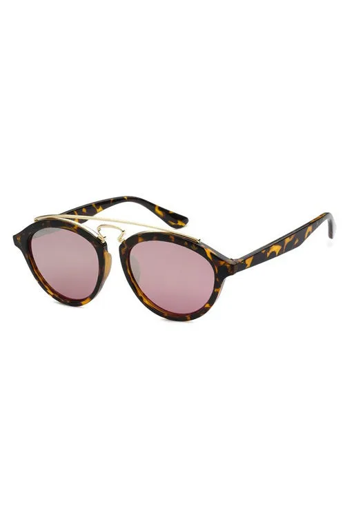 *TBAR Tortoise Mirrored Silver Lens Sunglasses sold by Chic Couture