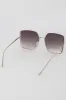 Alya Blue Big Frame Sunglasses sold by Chic Couture