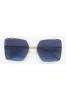 Alya Blue Big Frame Sunglasses sold by Chic Couture