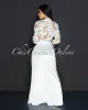 Nea White Floral Crop Top & Maxi Silk Skirt Set sold by Chic Couture