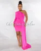 Cameo Hot Pink Single Sleeve Long Strap Accent Dress sold by Chic Couture