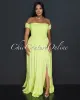 *Isaura Lime Green Smocked Top Ruffle Hem Maxi Dress sold by Chic Couture